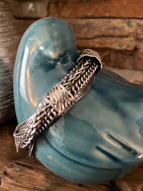 🤩🤩 Retired SILPADA 925 Sterling Silver Talk Of The Town Multi Strand Bracelet